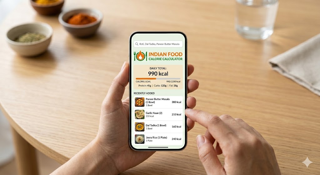 Indian Food Calorie Calculator