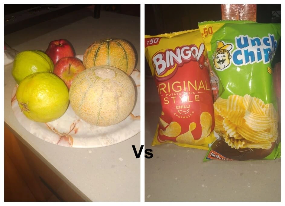 Healthy Food vs Junk Food