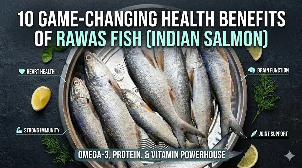 Indian Salmon Fish (Rawas) Health Benefits